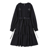 Japanese Harajuku Black Dress