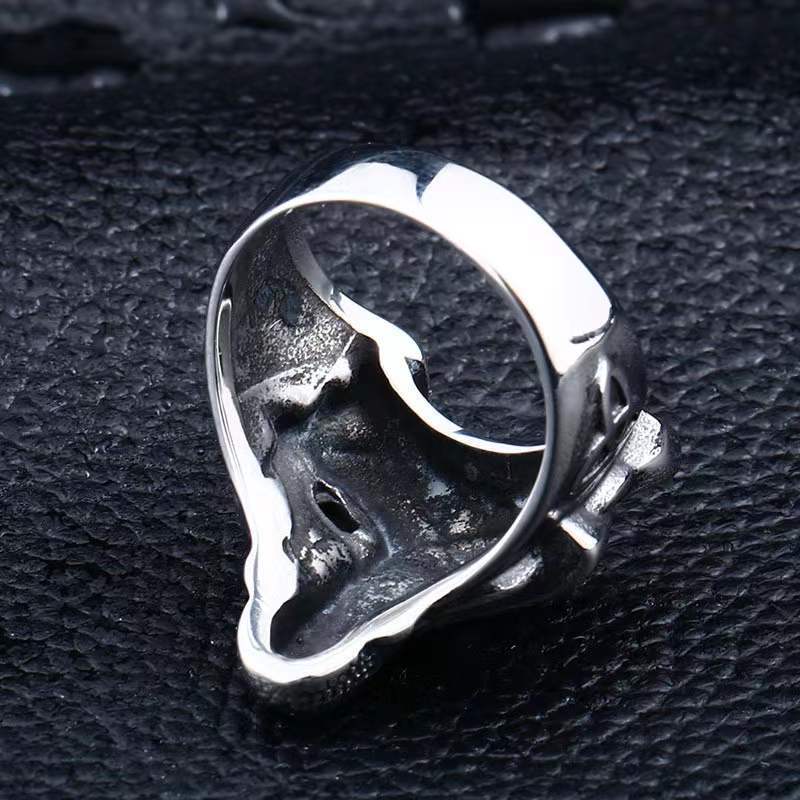 Vintage Wolf Head Ring
