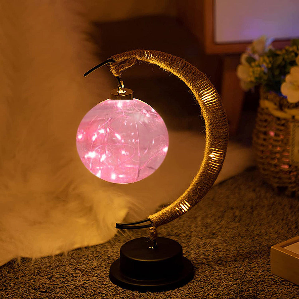 EnchantedMoon 3D LED Lunar Night Lamp
