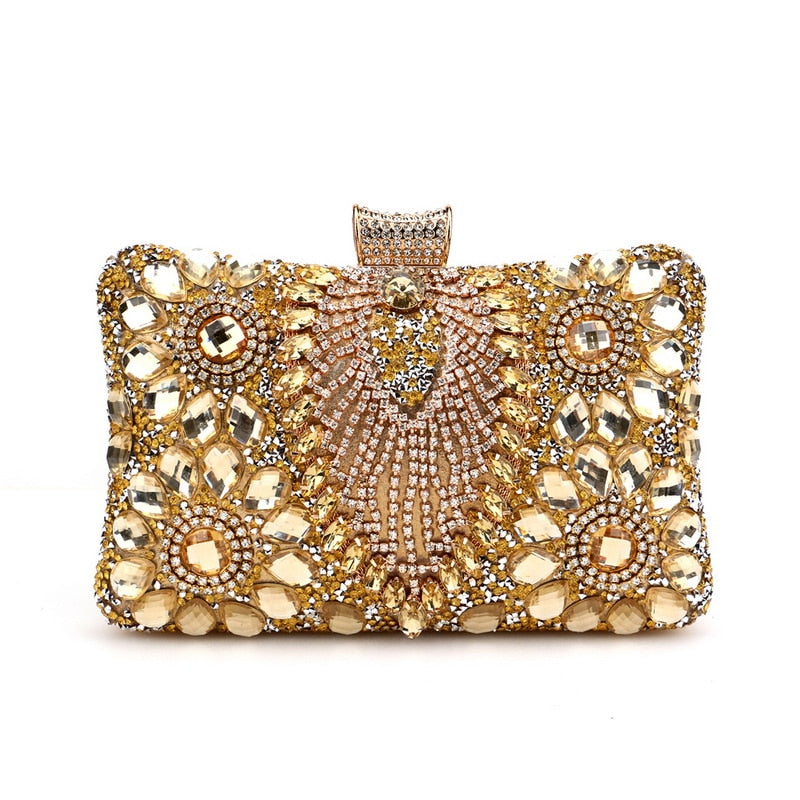 Opulent Jewel-Adorned Clutch